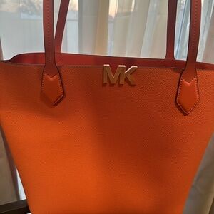 Michael Kors Vibrant Orange Tote